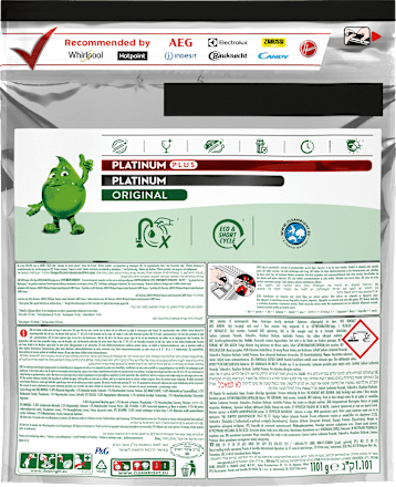 Kapsułki do zmywarki Platinum Plus Cytryna FAIRY