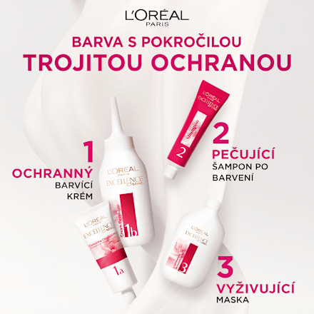 barva na vlasy Hnědá světlá 5 L'ORÉAL PARiS EXCELLENCE Creme