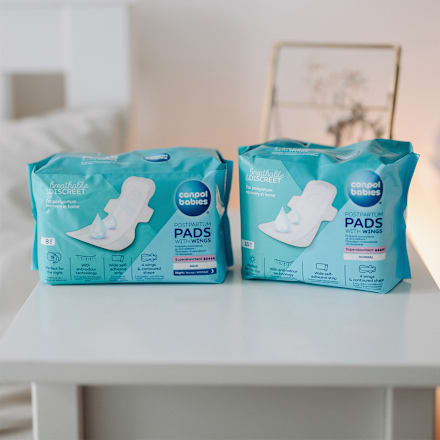 poporodní vložky s křidélky denní Canpol babies