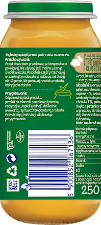 Zupa krem z królikiem i kluseczkami po 10. miesiącu Bobovita