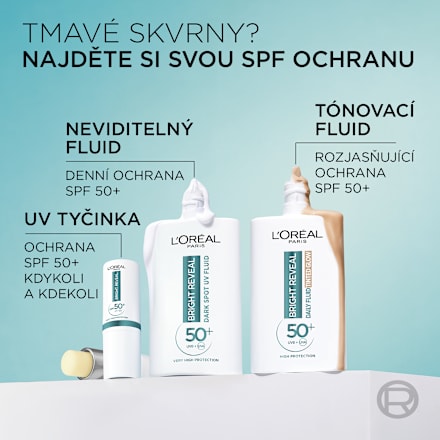 Bright Reveal pleťová tyčinka s UV filtrem  L'ORÉAL PARiS