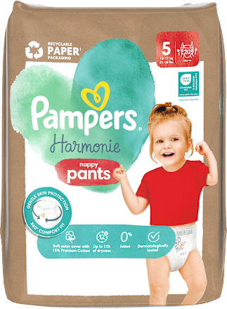 Pieluchomajtki Harmonie rozmiar 5, 12-17 kg Pampers Harmonie