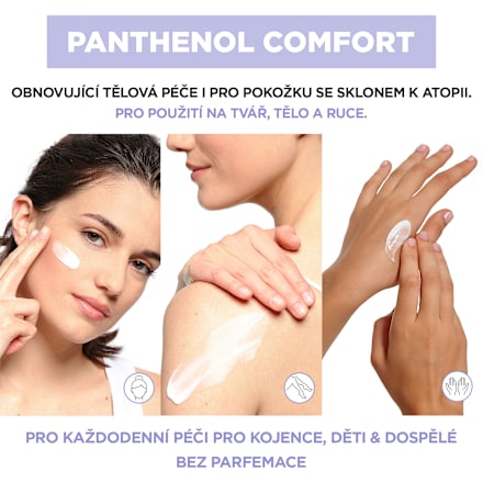 tělový krém Panthenol Comfort Mixa