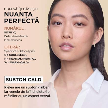 True Match fond de ten 7D/7W Golden Amber L'ORÉAL PARiS