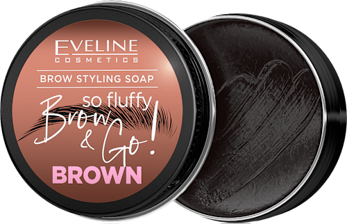 Brow & Go sapun za oblikovanje obrva - Brown EVELINE COSMETICS