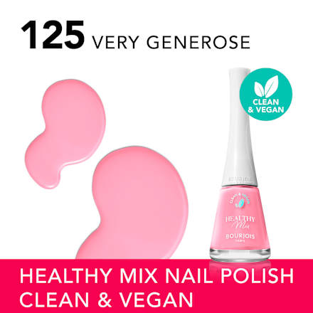 Clean & Vegan Healthy Mix lak za nokte – 125 Very Generose BOURJOIS PARIS