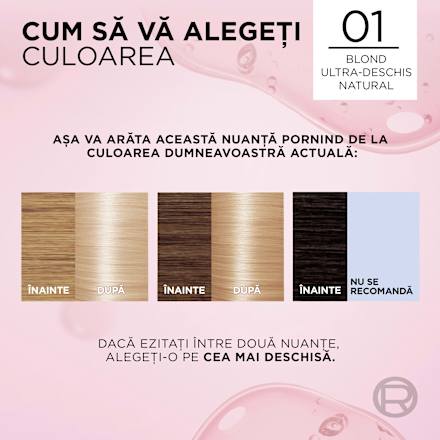 Vopsea de păr permanentă cu amoniac 01 L'ORÉAL PARiS EXCELLENCE Creme