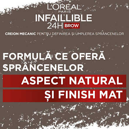 Infaillible Brows creion pentru sprâncene n.5.23 Auburn L'ORÉAL PARiS