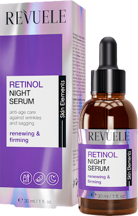 Ser de față pentru noapte cu retinol  REVUELE