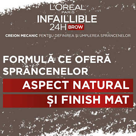 Infaillible Brows creion pentru sprâncene n.5.23 Auburn L'ORÉAL PARiS