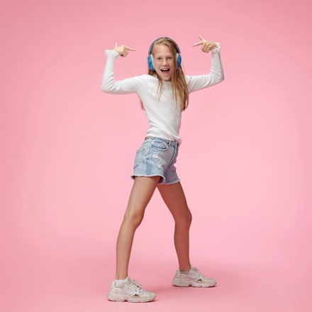 Căști antifonice pliabile pentru copii, albastru ALPINE