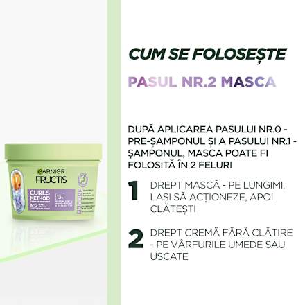 Mască pentru părul creț GARNIER FRUCTIS