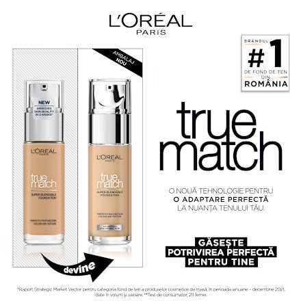 True Match fond de ten 5.R/5.C Rose Sand L'ORÉAL PARiS