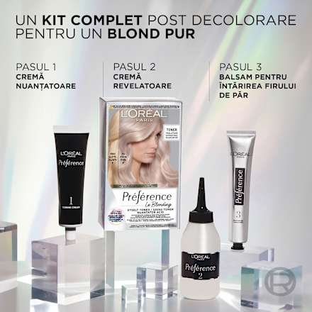 Nuanțator acid de păr semipermanent Pearly Boost L'ORÉAL PARiS PRÉFÉRENCE