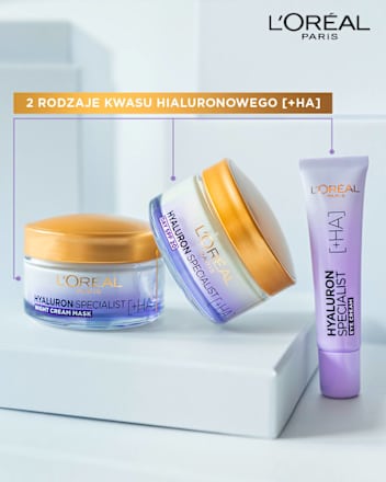 Hyaluron Specialist Krem nawilżający pod oczy z kwasem hialuronowym  L'ORÉAL PARiS
