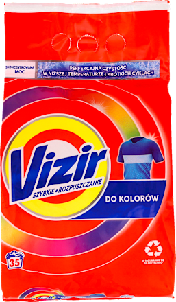 Proszek do koloru, 35 prań VIZIR