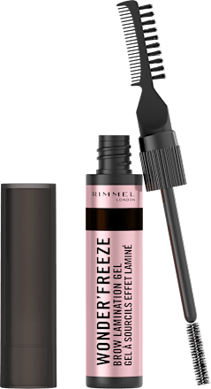  Wonder'Freeze Brow Lamination gel za obrve -  004 Deep brown RIMMEL LONDON
