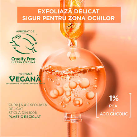 Apă micelară cu efect exfoliant delicat, 400 ml GARNIER SKIN NATURALS