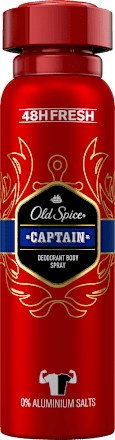 Deodorant spray captain Old Spice