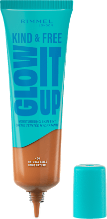 Kind&Free Glow It Up! tečni puder - 400 Natural Beige RIMMEL LONDON
