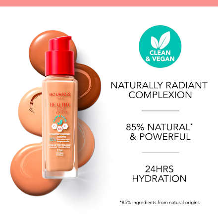 Healthy Mix Clean&Vegan tečni puder – 52.2W Golden Beige BOURJOIS PARIS