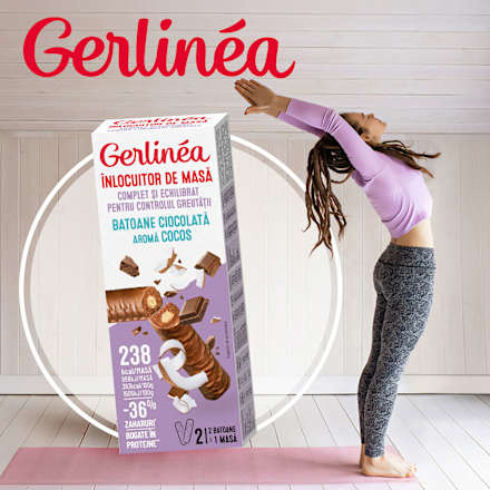 Baton dietetic de cocos Gerlinea