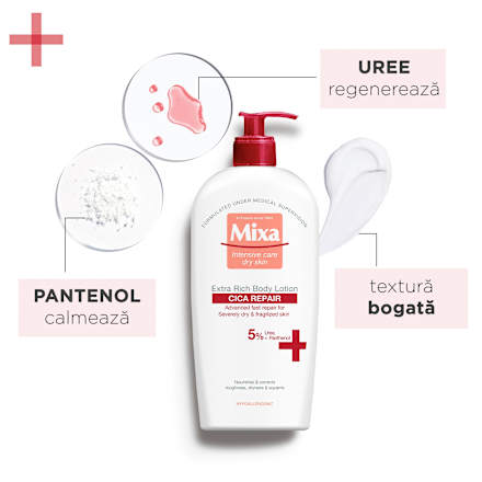 Lapte reparator Cica Repair pentru corp Mixa