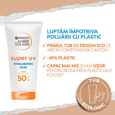 Cremă de față antirid cu FPS50 GARNIER AMBRE SOLAIRE