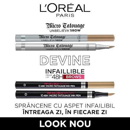 Micro Tatouage Unbelieva Brow creion de sprâncene 101 Blonde L'ORÉAL PARiS