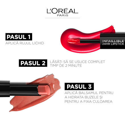 Infaillible Long Last Ruj 302 L'ORÉAL PARiS