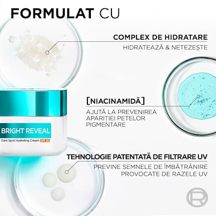 Crema hidratantă anti pete pigmentare SPF50  L'ORÉAL PARiS