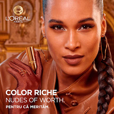Color Riche Satin Nude ruj 570 Worth it Intense L'ORÉAL PARiS