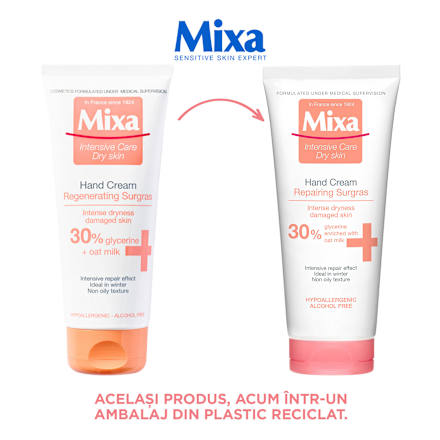 Repairing Sugras cremă de mâini Mixa