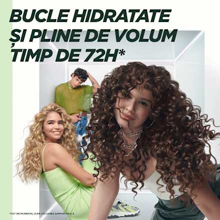 Șampon rehidratant pentru părul creț GARNIER FRUCTIS