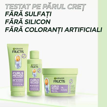 Șampon rehidratant pentru părul creț GARNIER FRUCTIS