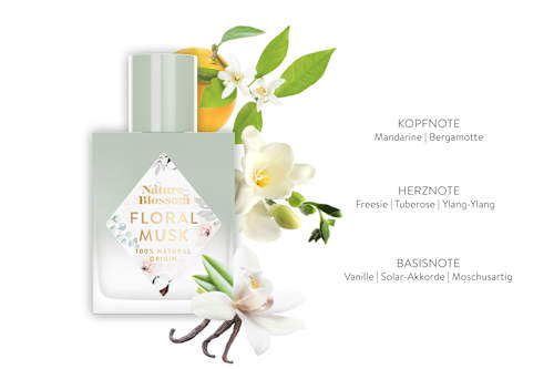 Eau de Parfum Floral Musk Nature Blossom