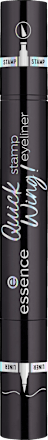 oční linky a razítko Quick Wing! 01 black essence