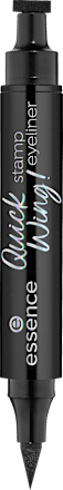oční linky a razítko Quick Wing! 01 black essence