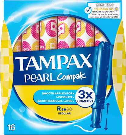 Tampony Compak Pearl Regular  Tampax