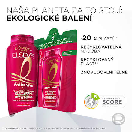 šampon na vlasy Color Vive  L'ORÉAL PARiS ELSEVE