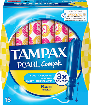 Tampony Compak Pearl Regular  Tampax