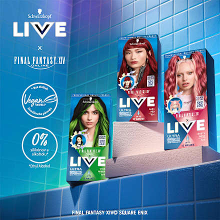 barva na vlasy Ultra Brights 026 Temně červená Schwarzkopf LIVE