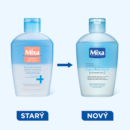 dvoufázový odličovač očí Mixa