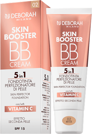Skin Booster BB krém 5 v 1 OF15 02 Beige DEBORAH MILANO