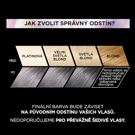 VIVID COLORS barva na vlasy 9.112 smokey grey L'ORÉAL PARiS PRÉFÉRENCE