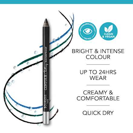 Contour Clubbing vodootporna olovka za oči – 076 Blue Soirée BOURJOIS PARIS