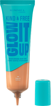 Kind&Free Glow It Up! tečni puder - 160 Vanilla Kind RIMMEL LONDON