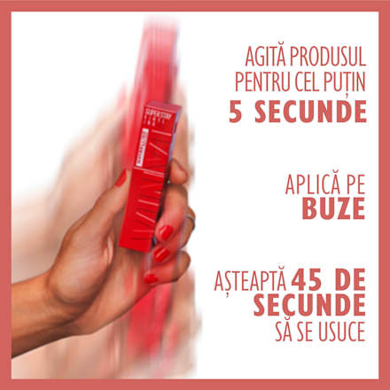 Vinyl Superstay Ruj lichid 120 Punchy MAYBELLINE NEW YORK