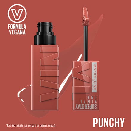 Vinyl Superstay Ruj lichid 120 Punchy MAYBELLINE NEW YORK