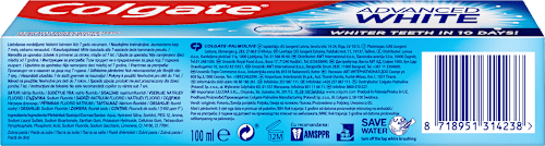 Pastă de dinți pentru albire Colgate